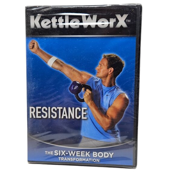 Kettle WorX Workout DVD Set Cardio Core Resistance Fast Fat Burn Core Fast Abs - Picture 10 of 14